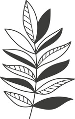 Floral Brunch With Leaves