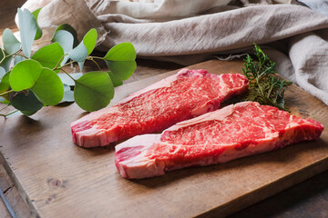 サーロインステーキ肉