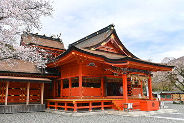 静岡県の世界遺産 富士山本宮浅間大社拝殿