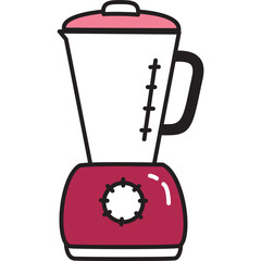 Pink Blender illustration