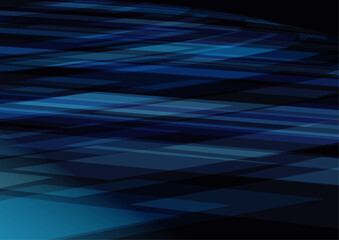 Fototapeta premium 青のデジタルイメージ