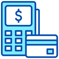 edc machine, business and finance icon.