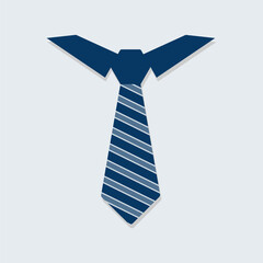Tie Icon. Attractive and Faithfully Designed Necktie. Vector illustration - 591507594