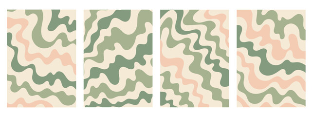 Groovy hippie 70s backgrounds