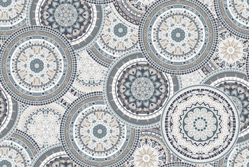 Textile and digital seamless pattern design 