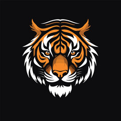 Tiger head gaming logo esport