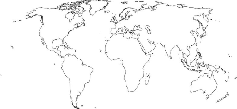 world map
