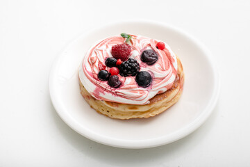 raspberry pancake　ラズベリーパンケーキ