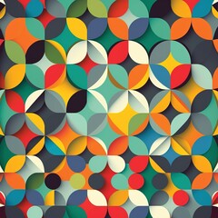 seamless geometric pattern