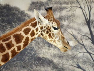 Obraz premium Girafe