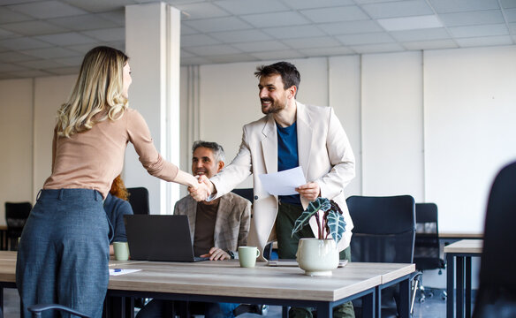 Successful job interview!