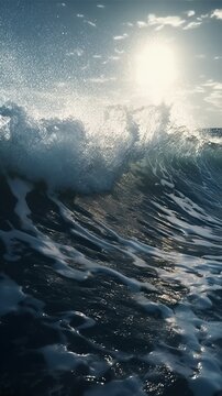 Brechende Welle 