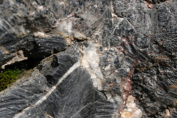 Granite textured cracked light background