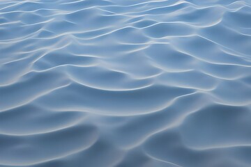 Ripples in the water, light blue ocean waves, cool mood Generative AI