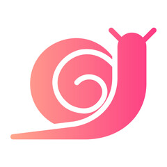 snail gradient icon © afif