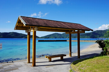 World Heritage Taen Beach of Amami Oshima, Uken Village, Oshima District, Kagoshima Prefecture, Japan