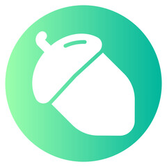 acorn gradient icon