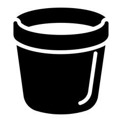 bucket glyph icon © afif