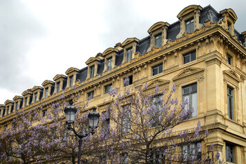 Fototapeta na wymiar facade of a house in France