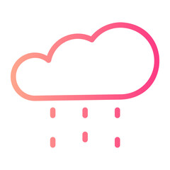 rain gradient icon