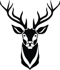 DEER Head Logo Vector Template Illustration Design. Mascot DEER Logo design DEER sport logo