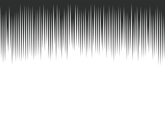 下向きに流れる黒い垂れ線･効果線･漫符 - ショックや落ち込みを表現するエフェクト･背景 - A版

