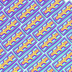 geometry pattern background vector image