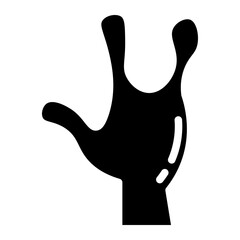 alien hand glyph 