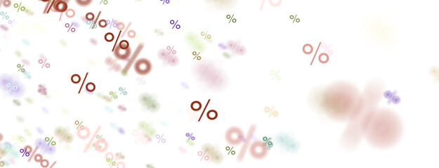 percent rain shopping digital in 3d.