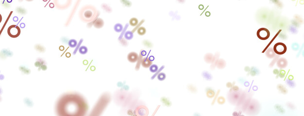 percent rain shopping digital in 3d.