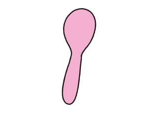 pink spoon 