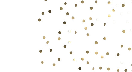 Glittering golden confetti png. Glittering golden