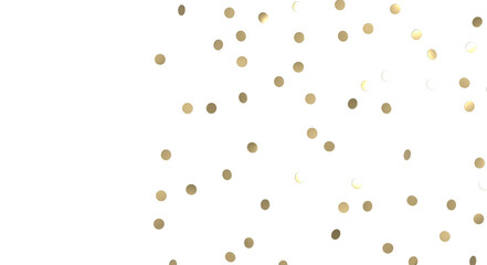 Gold Confetti Glitter Overlay