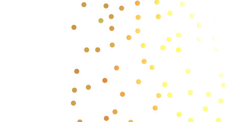 Gold Confetti Glitter Overlay