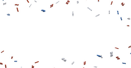 3d golden 25 years anniversary celebration with star background