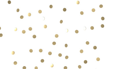 Gold Confetti Glitter Overlay