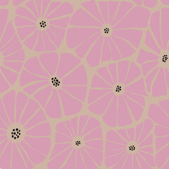 
Pink dress pattern