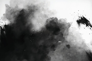 Abstract splashed watercolor textured background