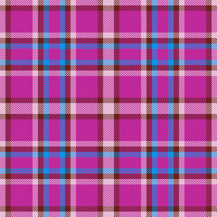 Textile tartan texture. Check background seamless. Plaid pattern vector fabric.