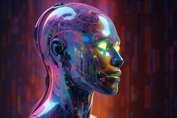 humanoid robot illustration