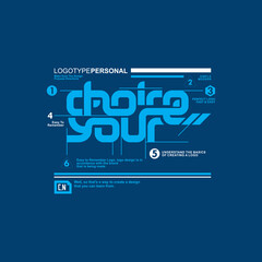 modern boy style t shirt design with simple quote