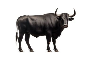 cow isolated on white