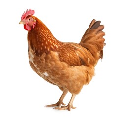 Fototapeta premium chicken isolated on white