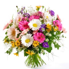 Flowers, vase, spring