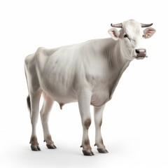 cow isolated on white background