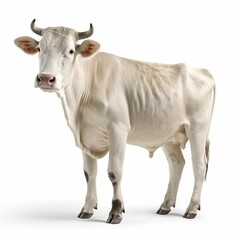 cow isolated on white background