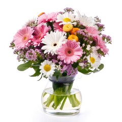 Flowers, vase, spring