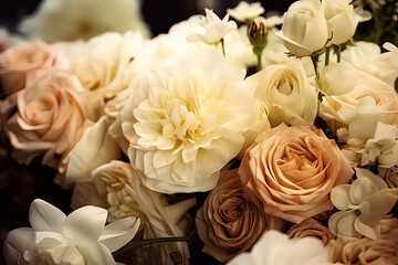 Obraz premium Flowers on display in a store or market setting