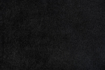 Fototapeta na wymiar Matte soft black cloth texture