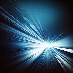 ai generated illustration of modern abstract high-speed movement.